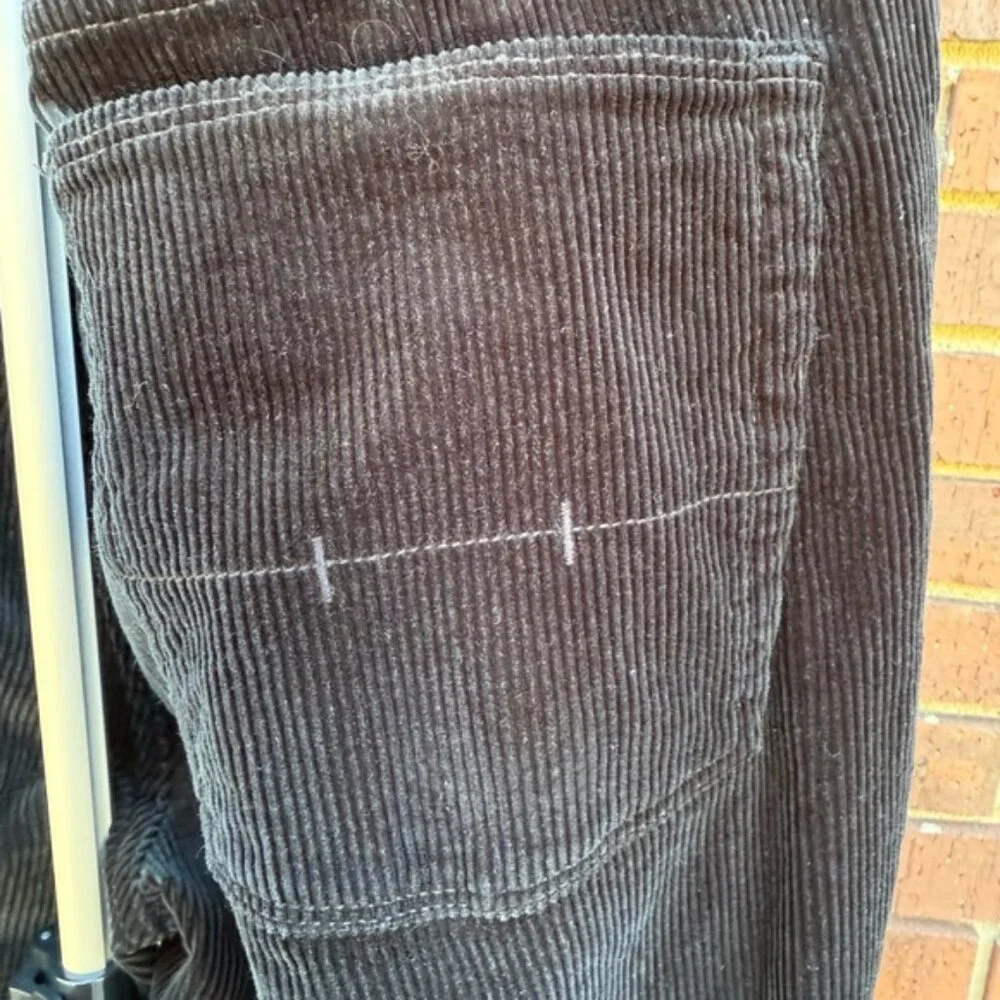Polo Ralph Lauren Black Corduroy Pants Mens Size 34x32 Classic Straight EUC - Picture 7 of 13
